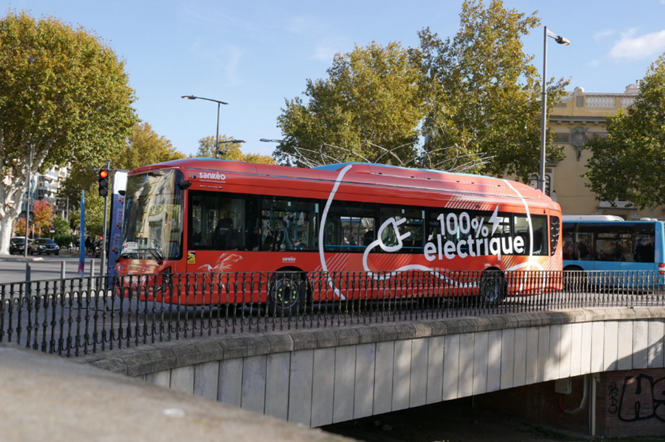 Perpignan Méditerranée Métropole s’équipe de bus 100 électrique Gart